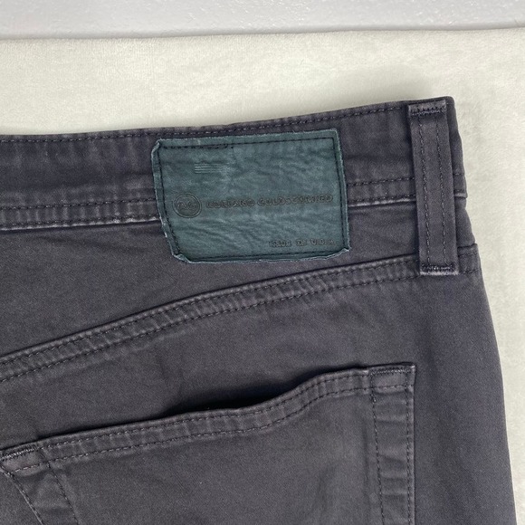 AG Adriano Goldschmied Men's The Protégé Straight-Leg Gray Jeans Size 34x34 - Picture 6 of 7